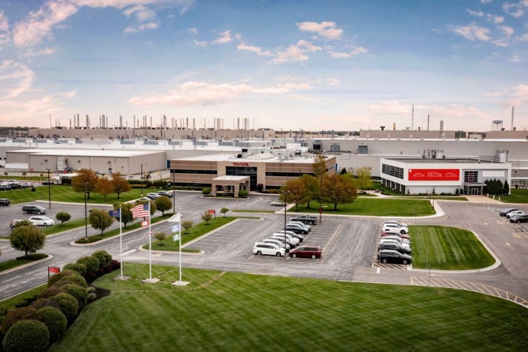 Toyota factory in Indiana