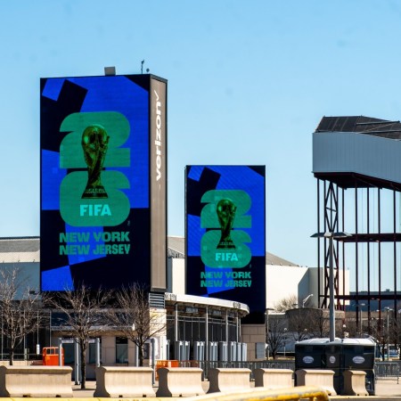 World Cup signage