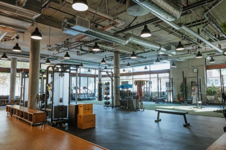 A Custom Fit gym in San Francisco, one of the best gyms in the city