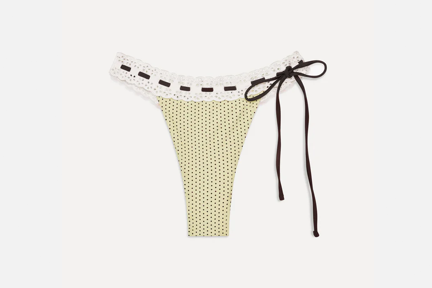 Frankie's Bikinis Lacey Micro Bikini Bottom