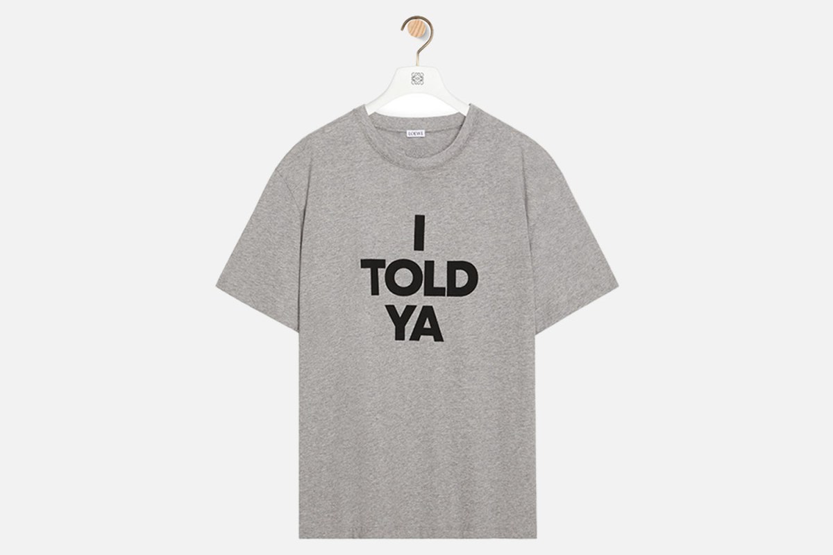 Loewe Relaxed Fit Cotton T-Shirt