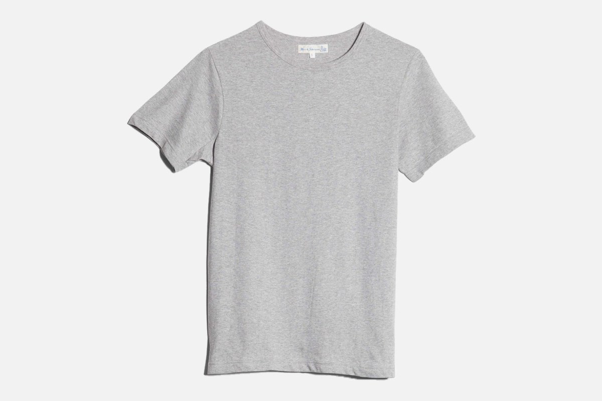 The 'Heads Know Shirt: Merz b. Schwanen 1950s Loopwheeled Classic Fit T-Shirt