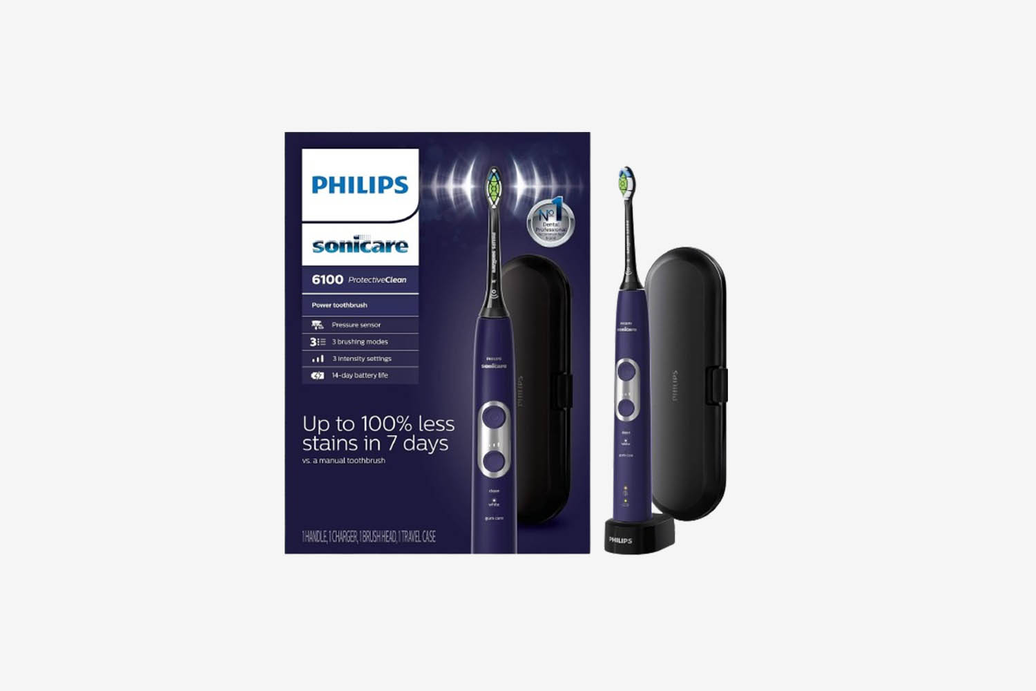 Philips Sonicare ProtectiveClean 6100 Rechargeable Electric Power Toothbrush