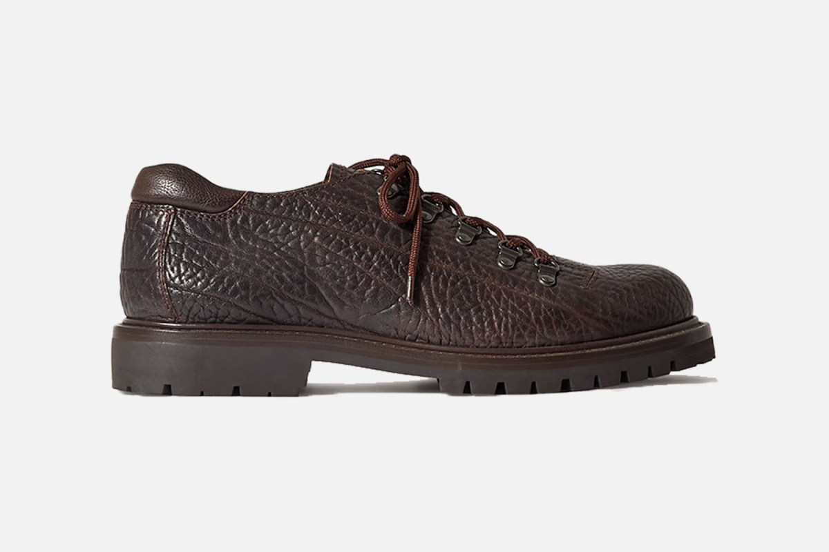 Officine Creative Full-Grain Leather Derby Shoes