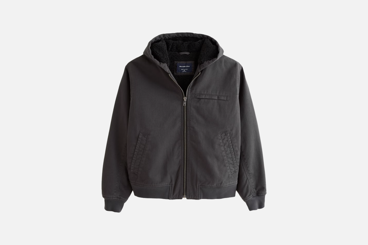 A&F Hooded Workwear Bomber Jacket
