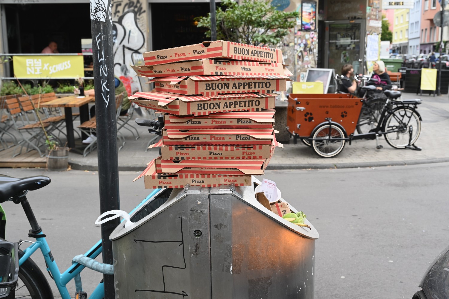 New York City Just Got Its First Pizza Box Recycling Container