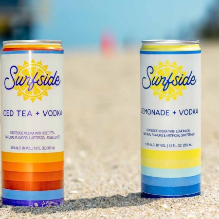 Two new cocktails from Surfside on a beach