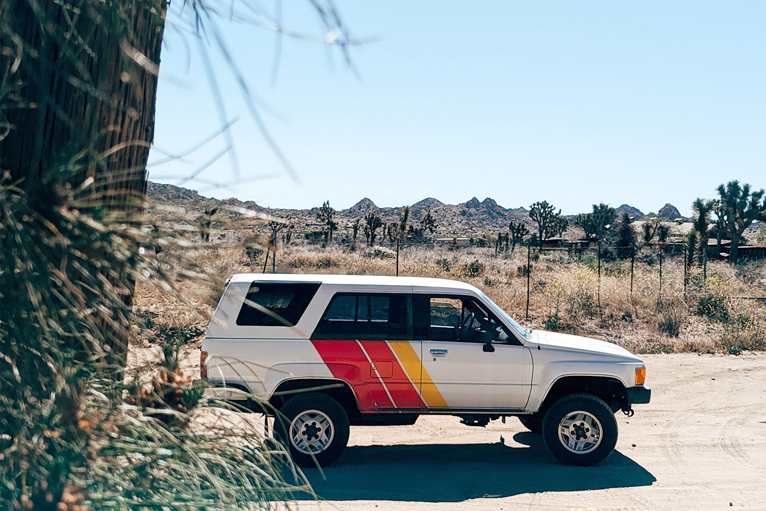 A 1988 Toyota 4Runner SR5 at the 7th Annual Aether Rally in 2024