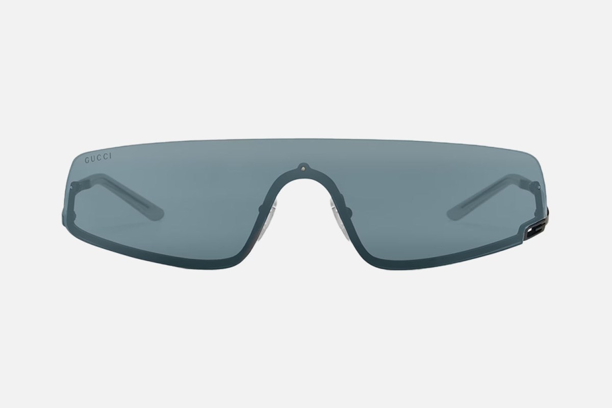 Gucci Mask-Shaped Frame Sunglasses