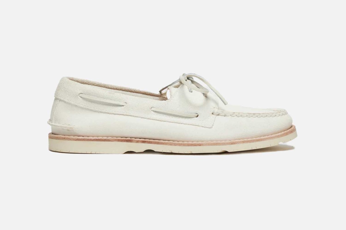 Todd Snyder x Sperry Top=Sider Suede Boat Shoe
