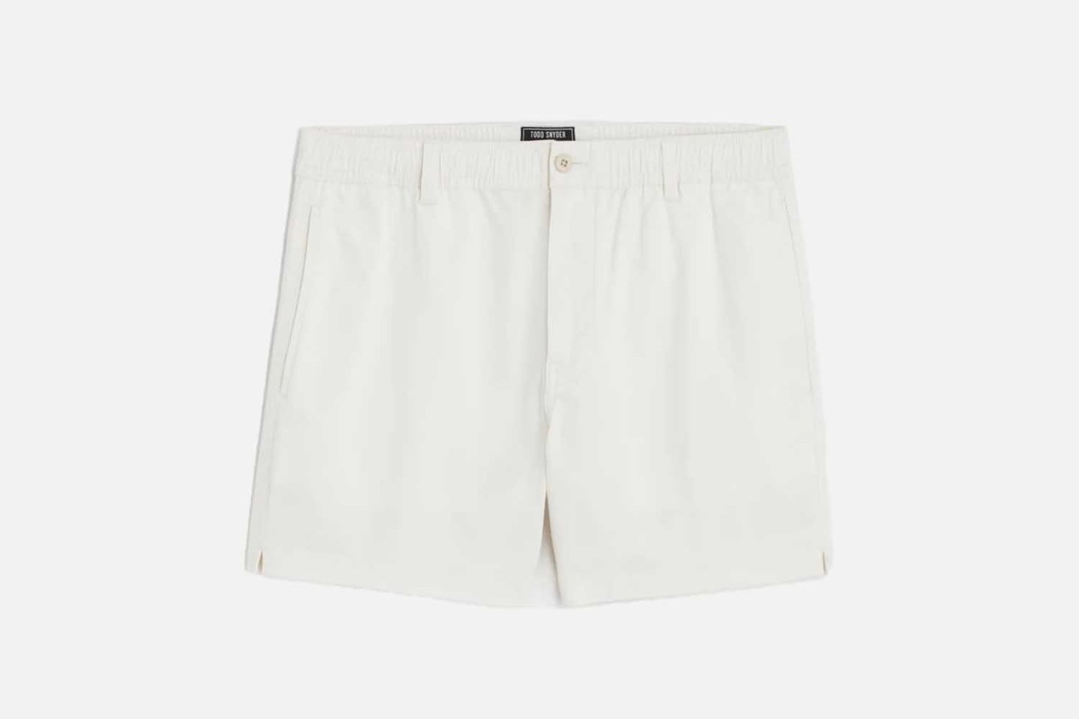 Todd Snyder 5u0026amp;#8243; Cotton Beachcomber Short