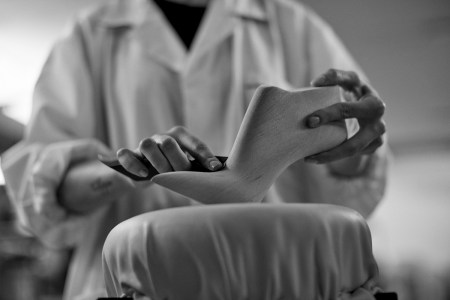 Santoni was founded by Andrea Santoni in 1975. Today his son, Giuseppe, tends the family business.