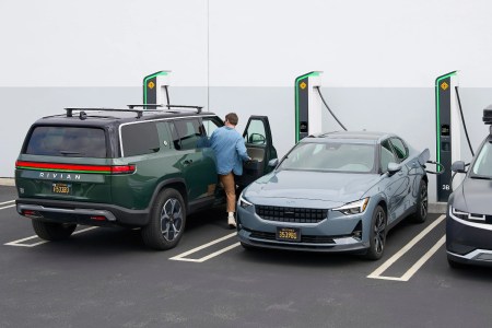 Rivian electric vehicles