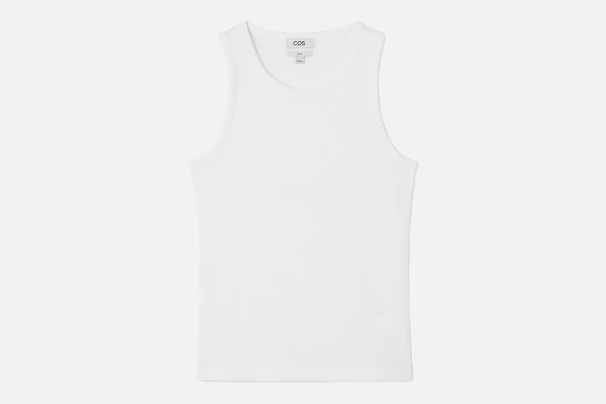 COS Slim Ribbed Tank Top