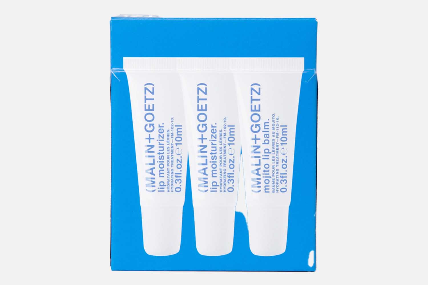 Malin + Goetz Lip Service Full Size Lip Moisturizer & Balm Trio