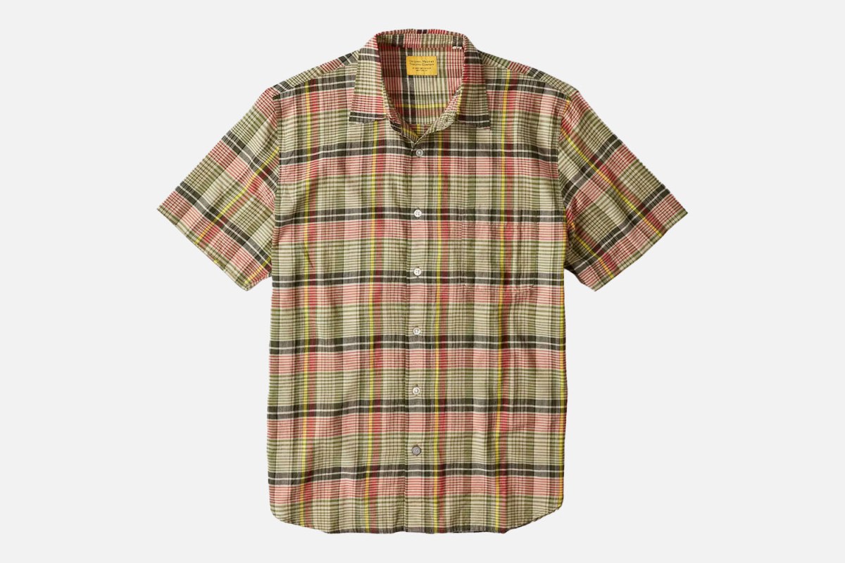 Original Madras Trading Company Lax Short Sleeve Shirt