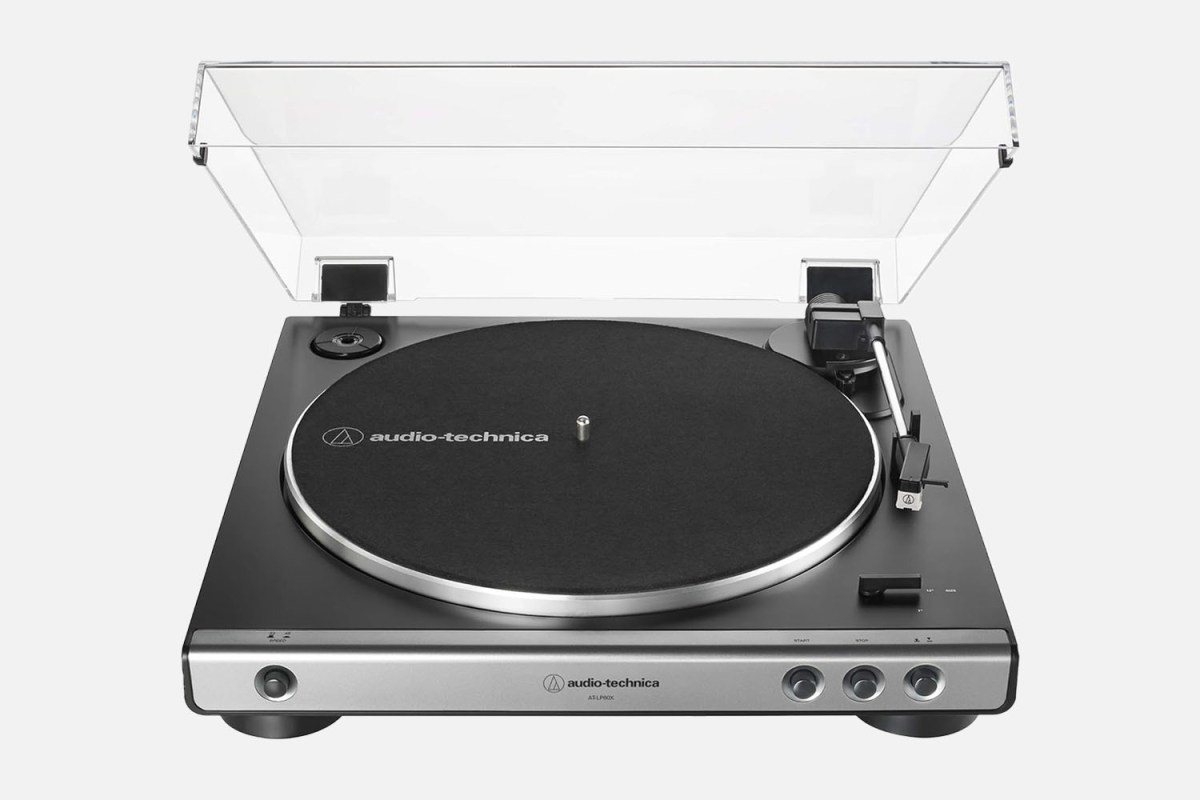 Audio-Technica LP60X-GM Fully Automatic Belt-Drive Stereo Turntable