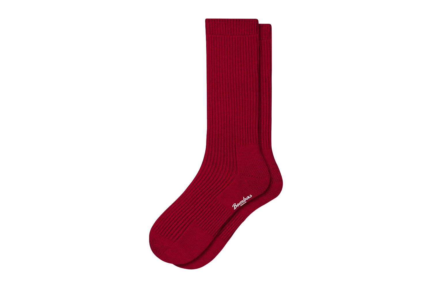 Bombas Cashmere Blend Rib Calf Socks