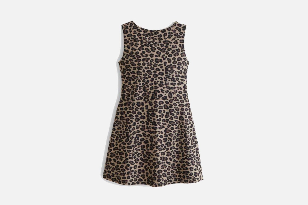 Abercrombie YPB sculptLUX Slash Mini Dress