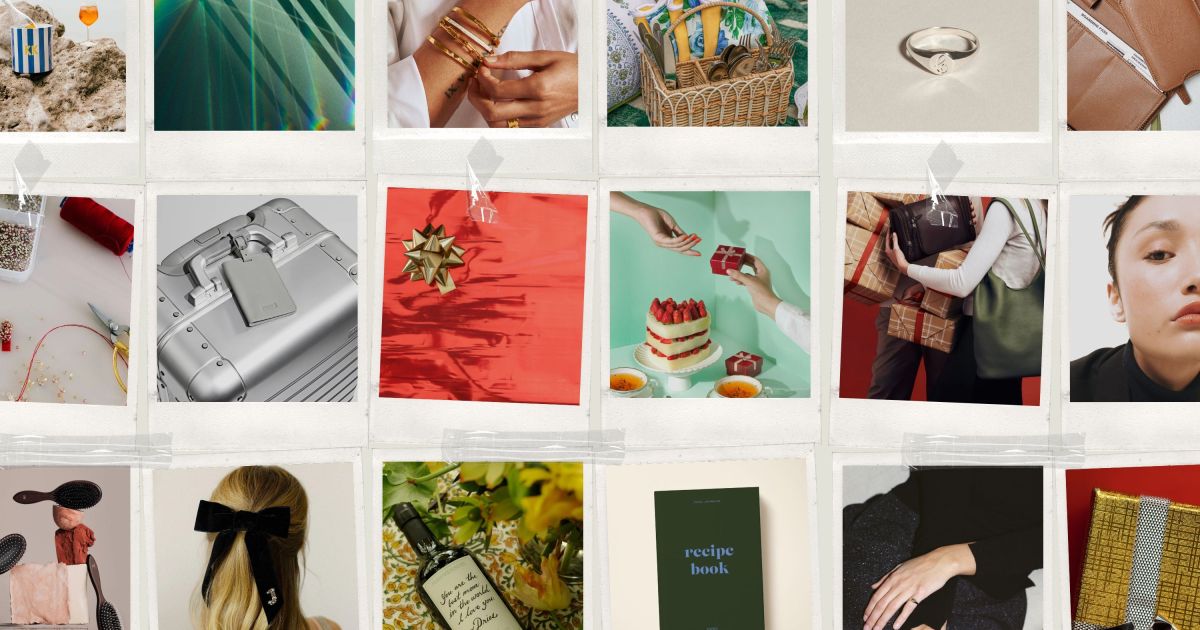 A collage of the best personalized gifts for women.