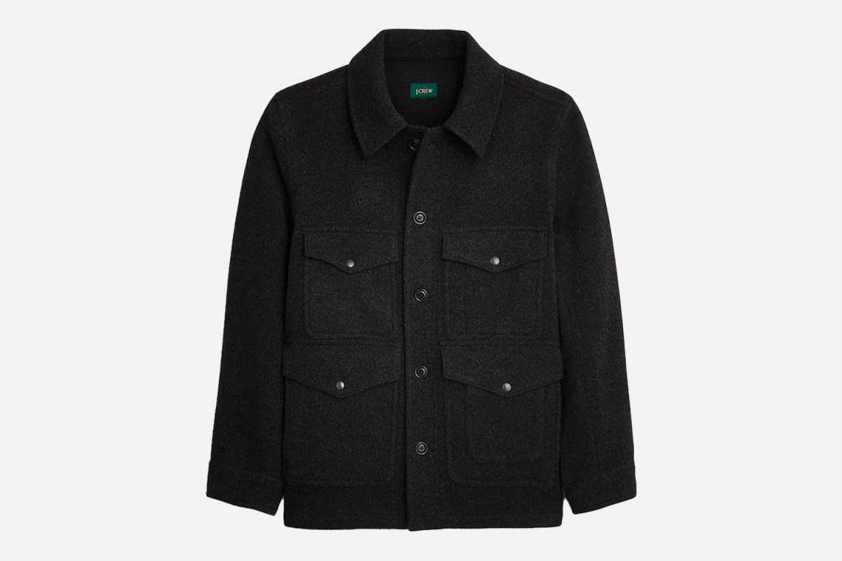J.Crew Double-Faced Wool Blend Cruiser Jacket