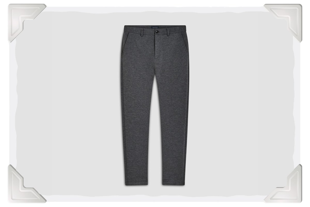 BUGATCHI Soft Touch Knit Performance Pants