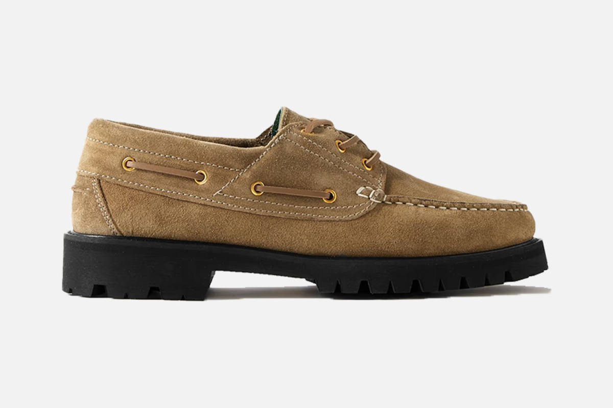 Vinny’s Aztec Suede Boat Shoes