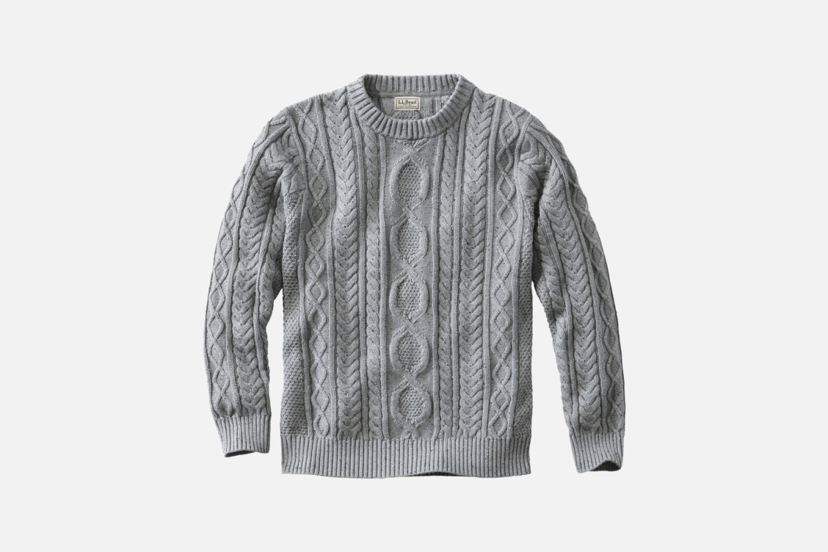 L.L. Bean Heritage Fisherman Sweater