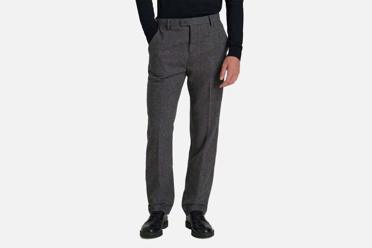 American Tall Wool Blend Tweed Dress Pants