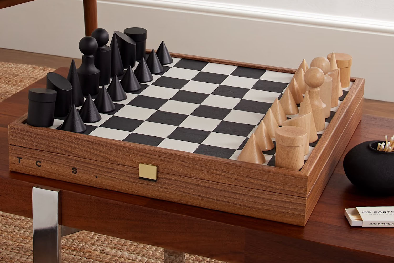 The Conran Shop Wood and Felt Chess Set