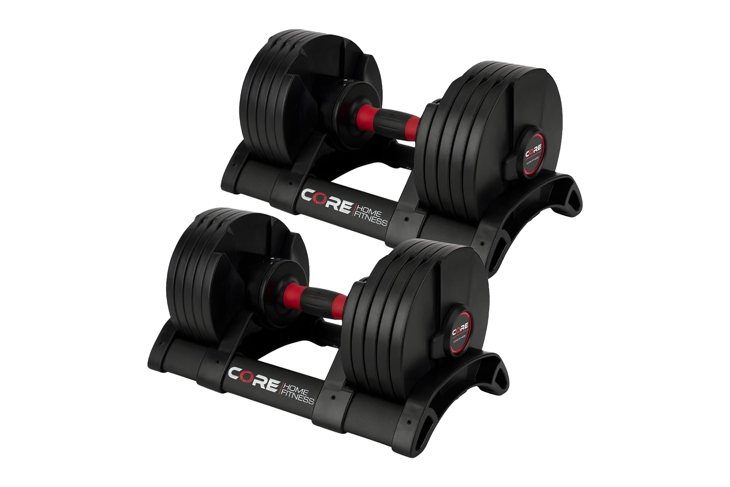 Core Fitness Adjustable Dumbbell Weight Set
