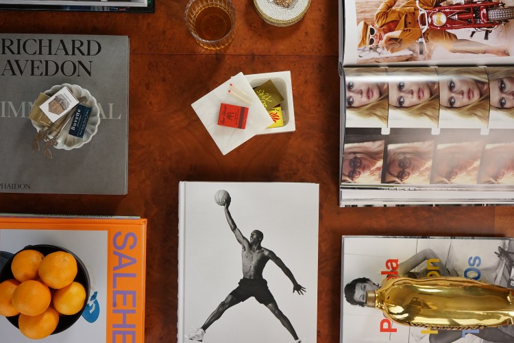 Fill up your space with these coffee table books.