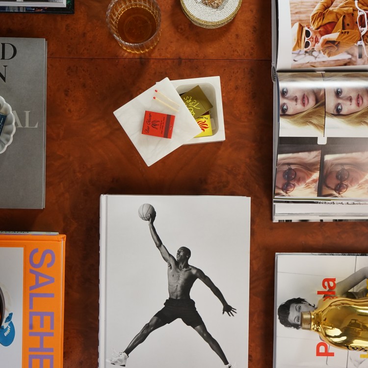 Fill up your space with these coffee table books.