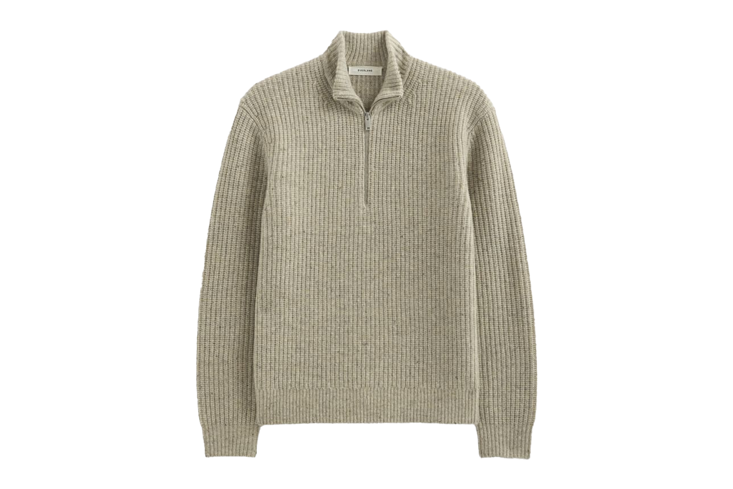 Everlane Felted Merino Half-Zip Sweater