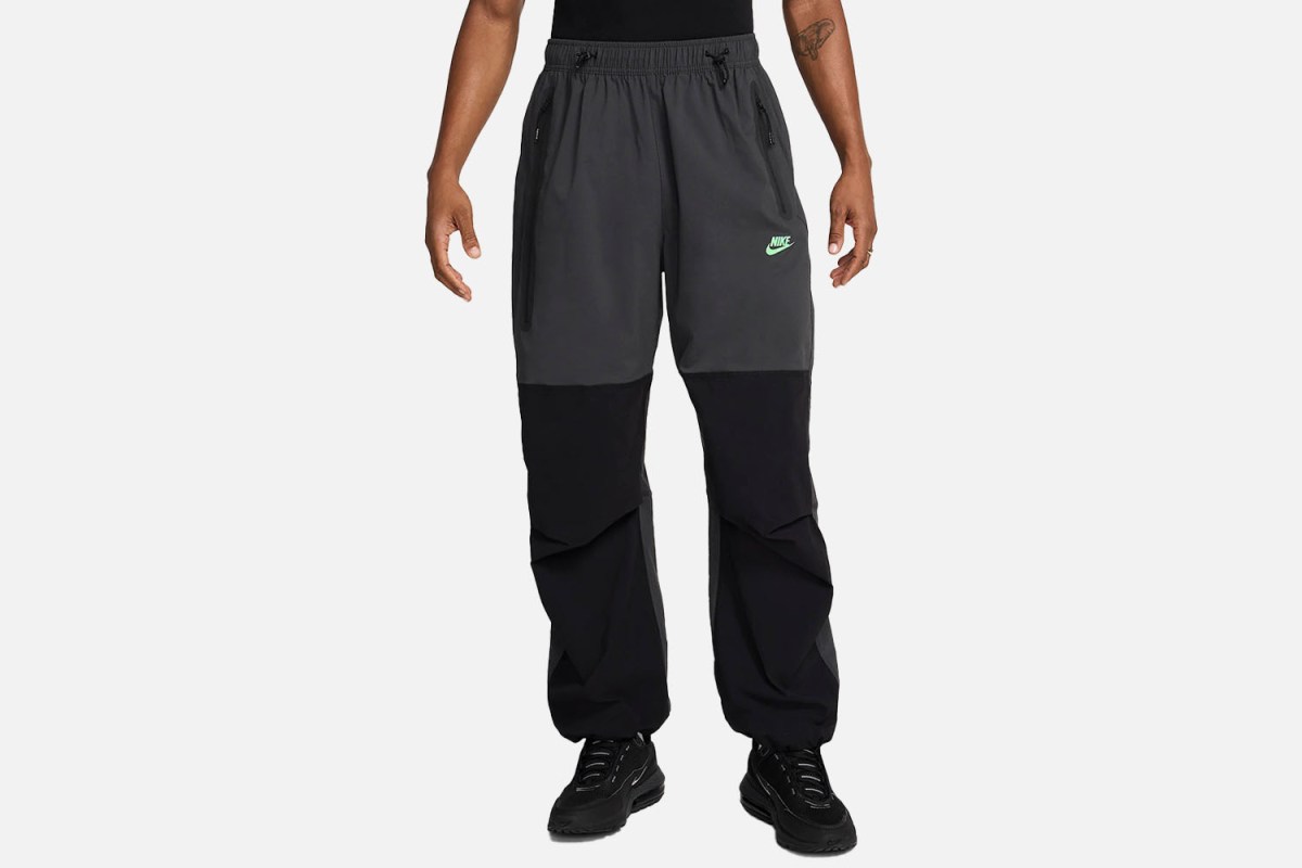 For the Cozy Kings: Nike Tech Woven Oversized Pants