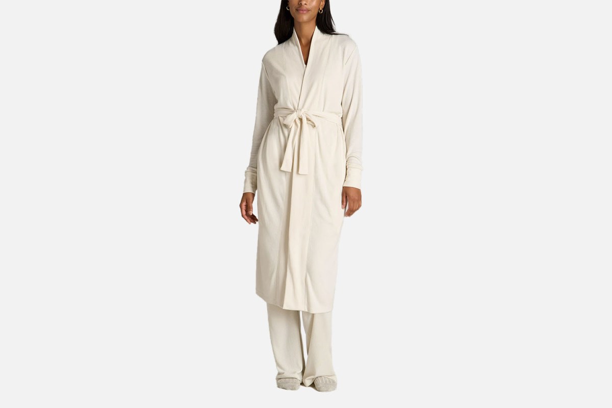 American Tall Waffle Lounge Robe