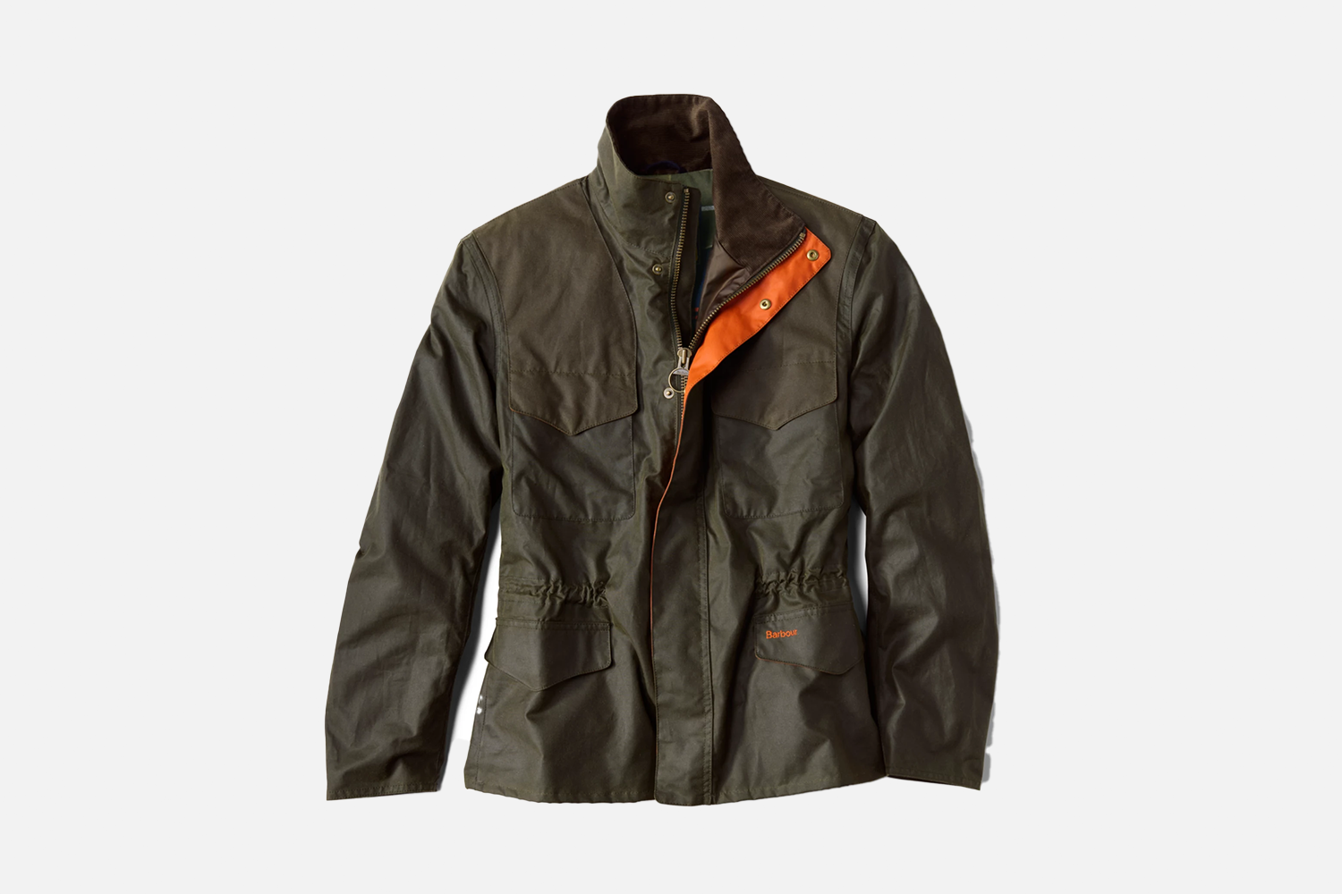 Orvis + Barbour Griffin Waxed Jacket