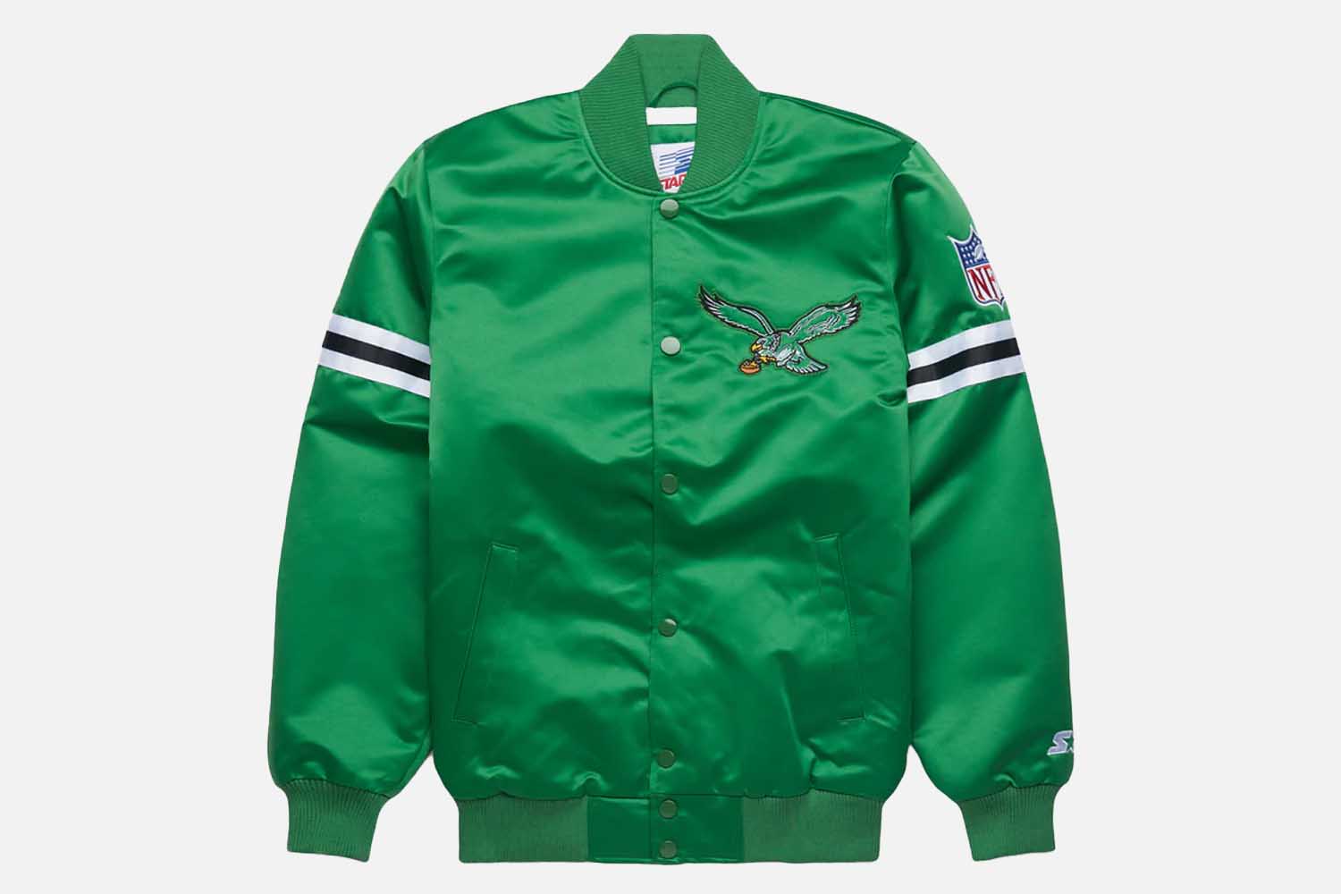 Homage X Starter Eagles Heavyweight Satin Jacket