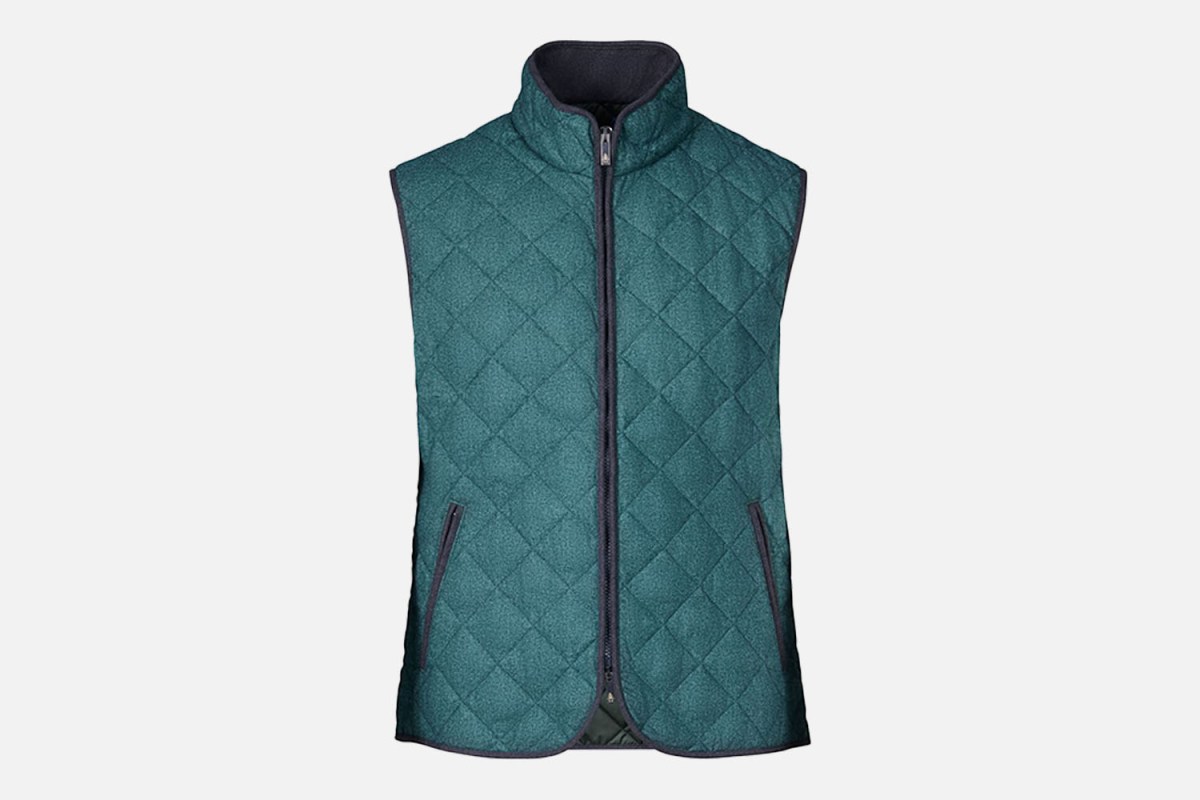 Paul Stuart Quilted Wool Vest
