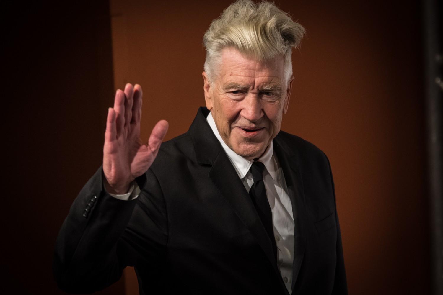David Lynch in 2017. The visionary filmmaker has died at the age of 78.