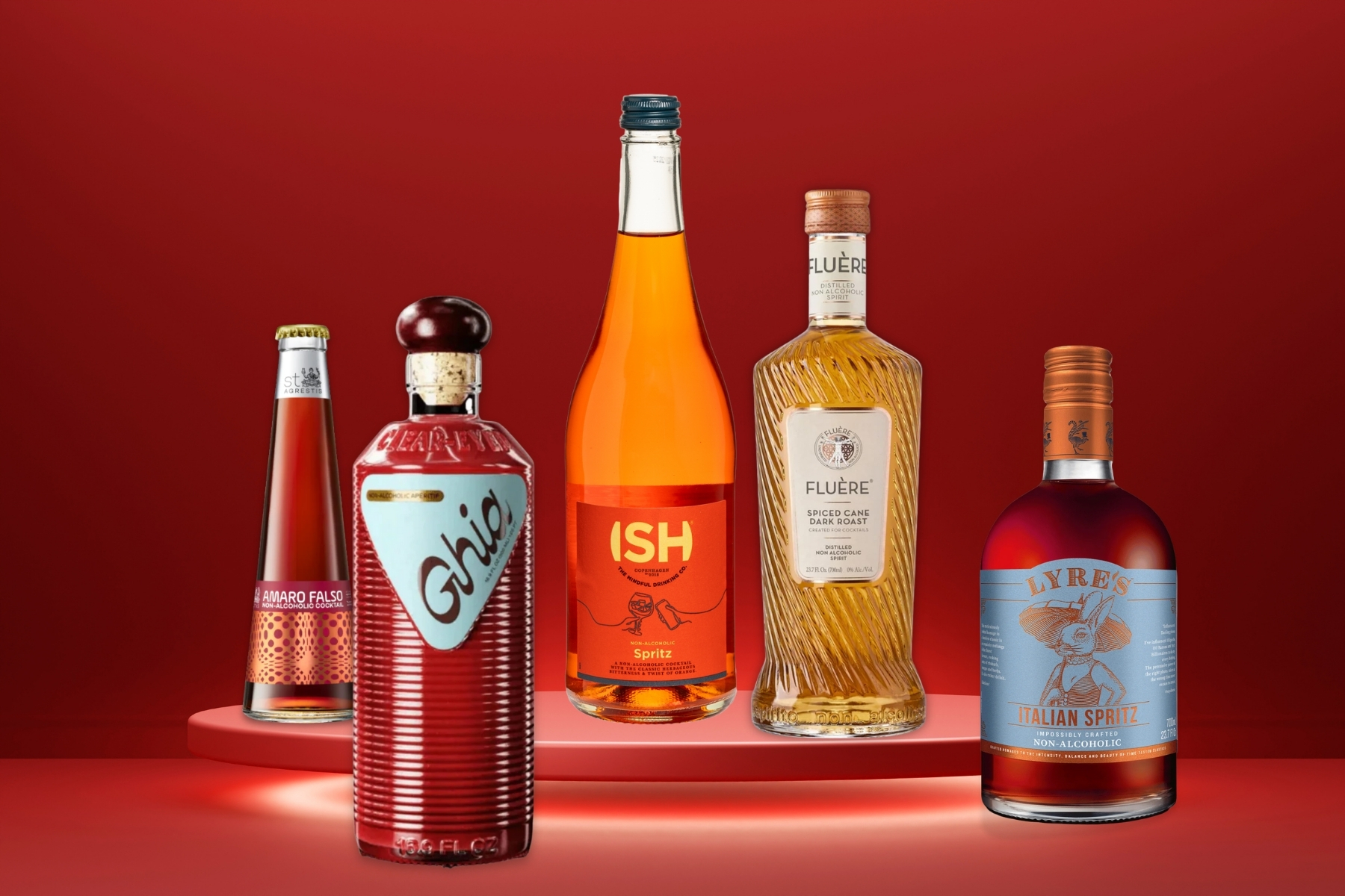 A few of our favorite non-alcoholic bottles