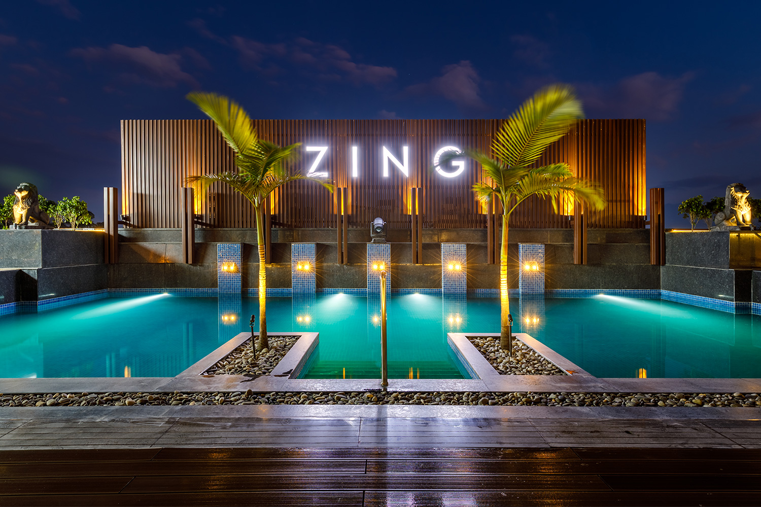 Zing Sky Pool Bar and Deck at Hyatt Centric Soalteemode Kathmandu, the first Centric hotel from Hyatt in Nepal