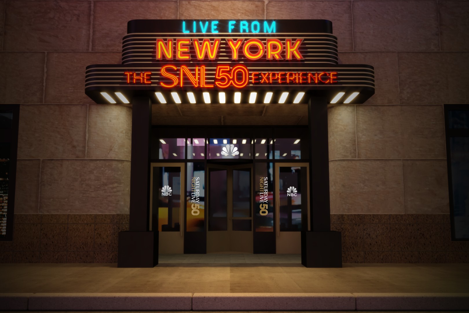 "SNL" experience entryway