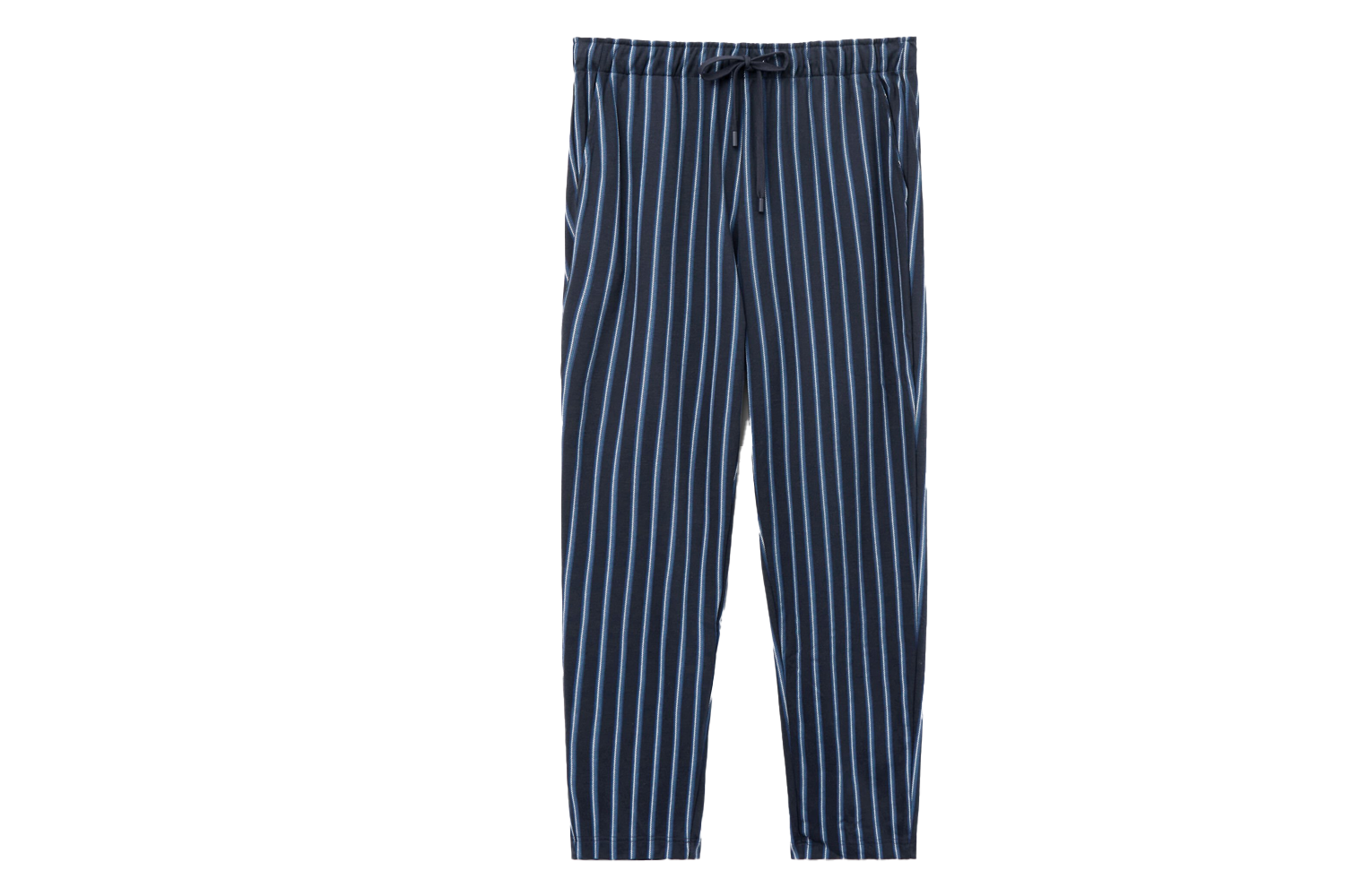 Intmissimi Pinstripe Print Cotton Fabric Long Pants
