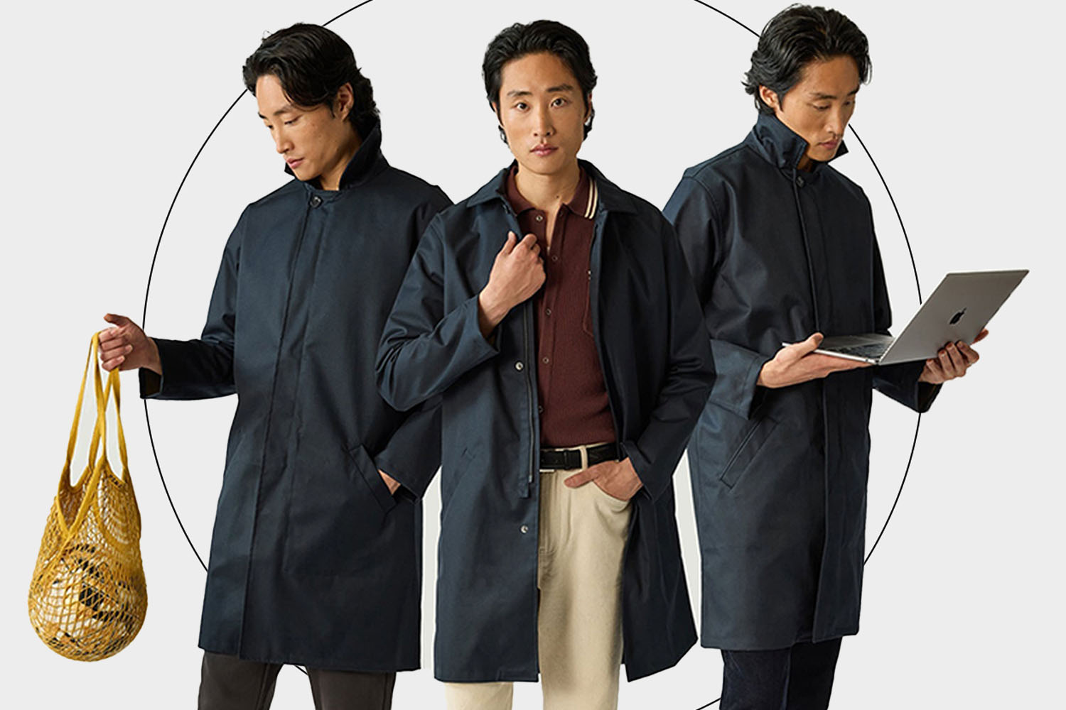 Percival trench coat