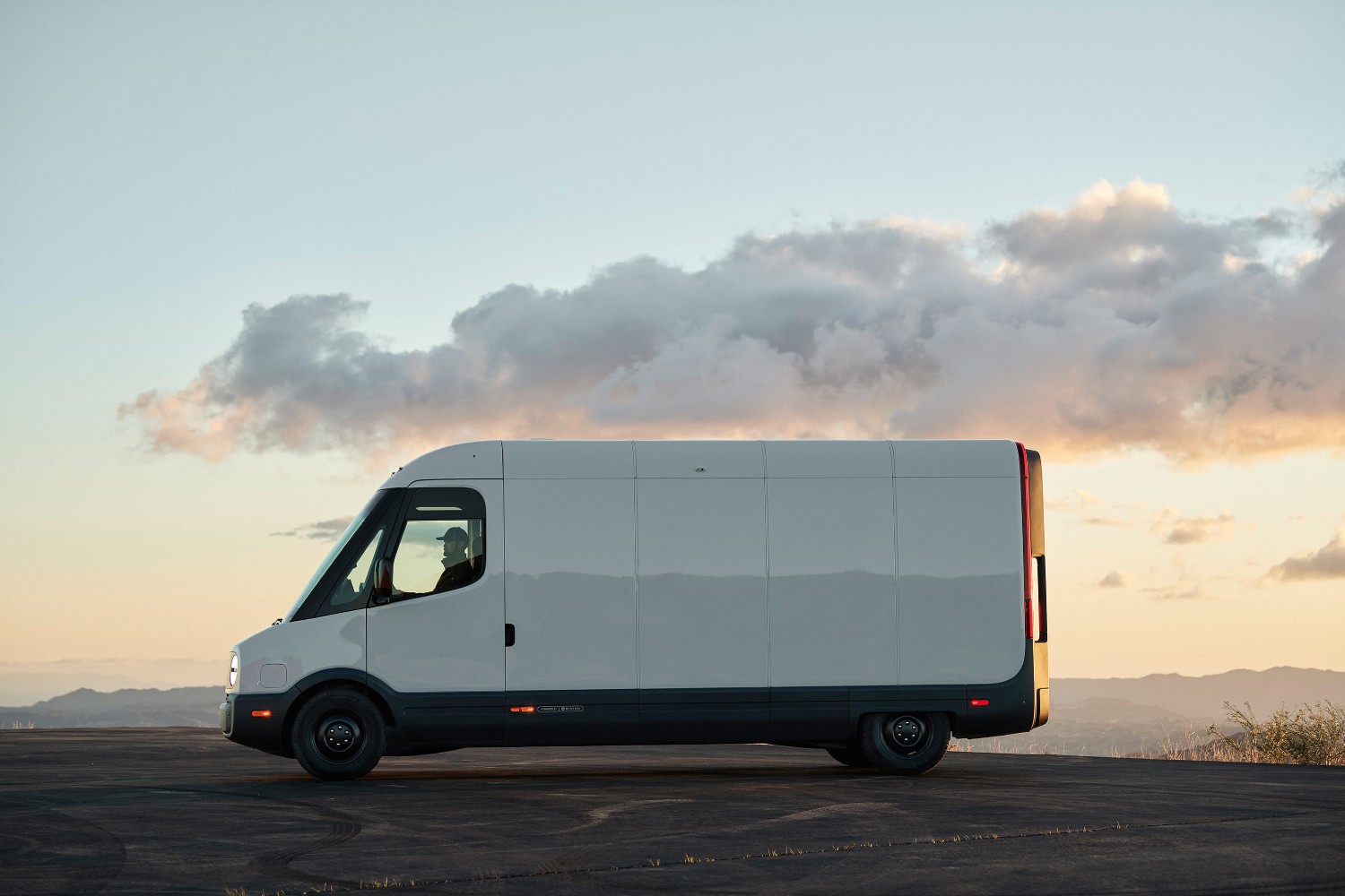 Rivian delivery van