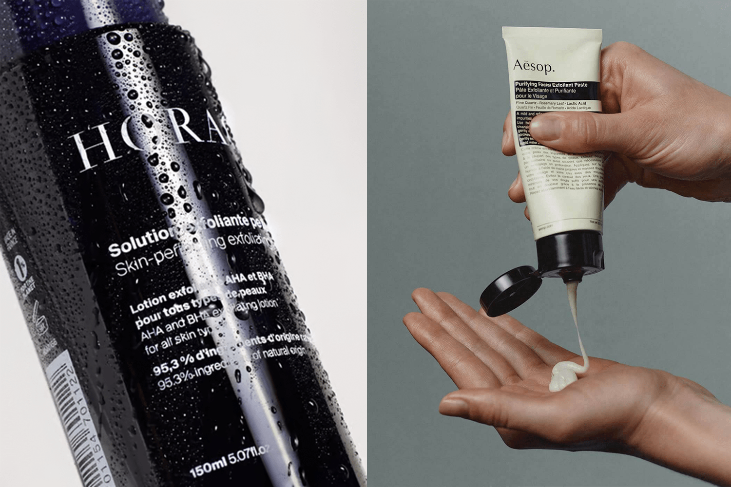 men's exfoliating products