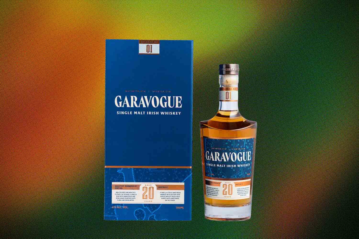 Garavogue 20 Year Old Single Malt Irish Whiskey