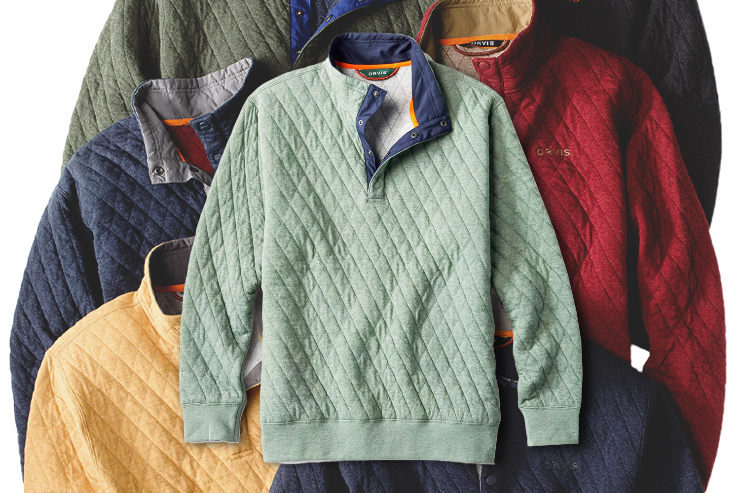 The Orvis Outdoor Quilted 1/4-Snap Sweatshirt, which we reviewed at InsideHook