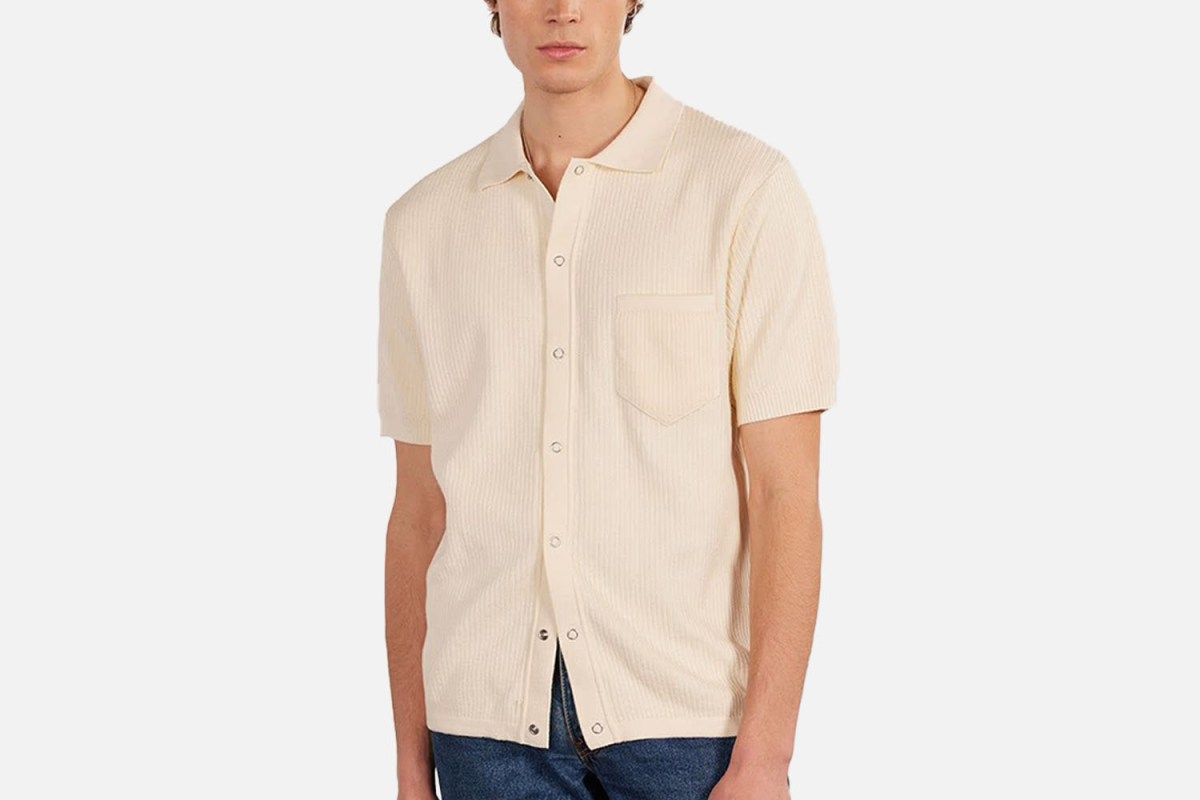 Percival Pablo Cuban Knit Shirt